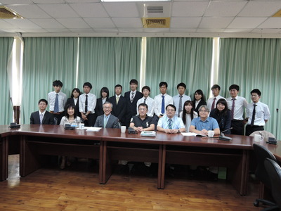 2017.10.25 Welcome Hiroshima University in Japan to visit the Asia University
